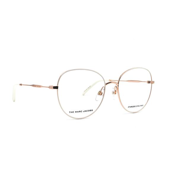 MARC JACOBS MARC 590 Y3R GOLD/IVORY WOMEN'S EYEGLASSES FRAME - Picture 2 of 10